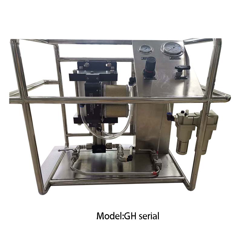 USUN ModelWSGH 250MM driven high flow air driven oil pump system